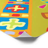 Peace Symbols Design Poster (Ecke)