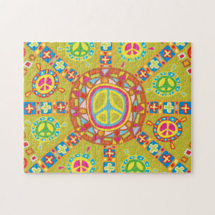 Peace Symbols Design Puzzle