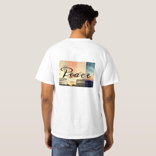 Peace T - Shirt (Schwarz voll)