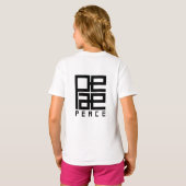 Peace T-Shirt (Schwarz voll)