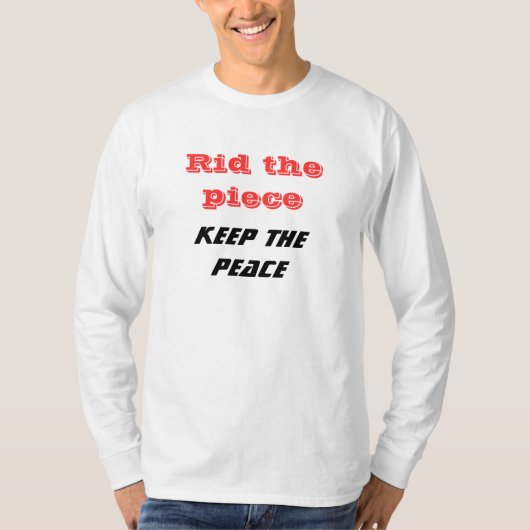 Peace T - Shirt (Vorderseite)