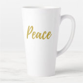Peace Tall Latte Tasse (Rechts)