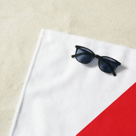 Peace theme designed beach towel strandtuch (Beispiel)