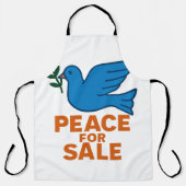 Peace themed apron schürze (Vorderseite)