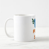 Peace Themed Coffe Mug ,Traveller Mug Kaffeetasse (Links)
