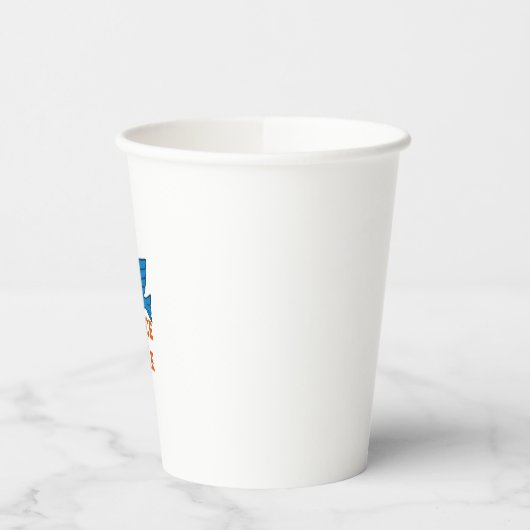 Peace Themed  Pappbecher (Links)