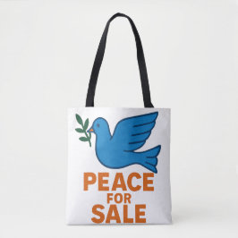 Peace Themed Tote Bag Tasche