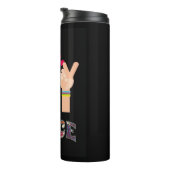 Peace Thermal Tumbler Thermosbecher (Nach rechts gedreht)