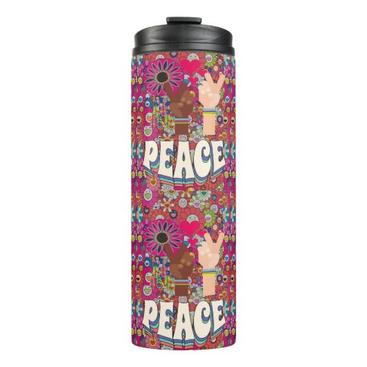 Peace Thermal Tumbler Thermosbecher (Vorderseite)