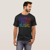 Peace Through Concert Music T Shirt - C (Vorne ganz)