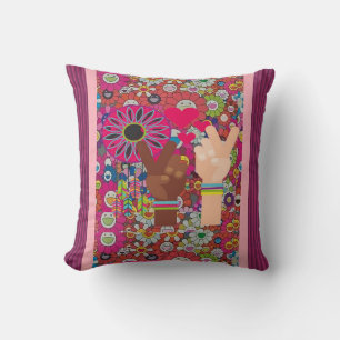 Peace Throw Kissen