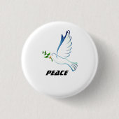 Peace Todler Tops & T - Shirt Button (Vorderseite)