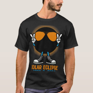 Peace Totality Solar Eclipse April 8 2024 Women T-Shirt