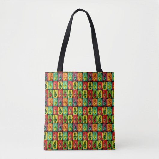 Peace Tote Bag Tasche (Vorderseite)