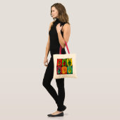 Peace Tote Bag Tragetasche (Vorderseite (Model))
