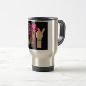 Peace Travel Mug Reisebecher (VorderseiteRechts)