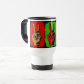 Peace Travel Mug Reisebecher (Vorderseite Links)