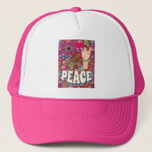 Peace Trucker Hat Truckerkappe