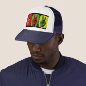 Peace Trucker Hat Truckerkappe (Beispiel)