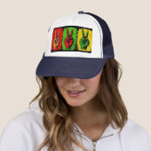 Peace Trucker Hat Truckerkappe (Beispiel)