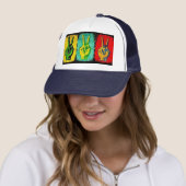Peace Trucker Hat Truckerkappe (Beispiel)