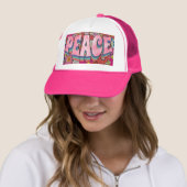 Peace Trucker Hat Truckerkappe (Beispiel)