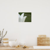 Peace Tulip Poster (Küche)