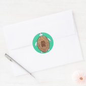 Peace Turt Sticker (Umschlag)