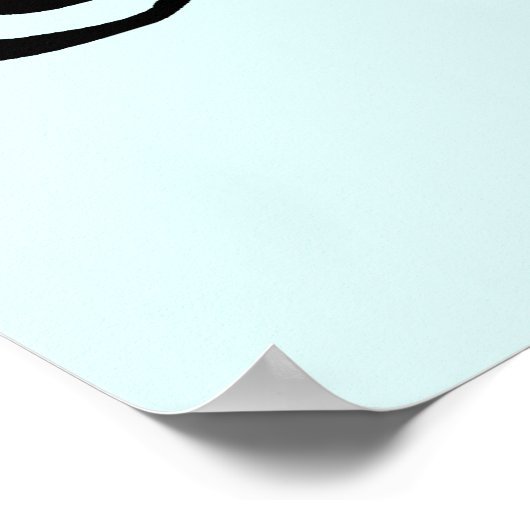 Peace Typ Poster (Ecke)