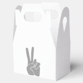 Peace Victory Hand Gesture Gunst Box Geschenkschachtel (Geöffnet)