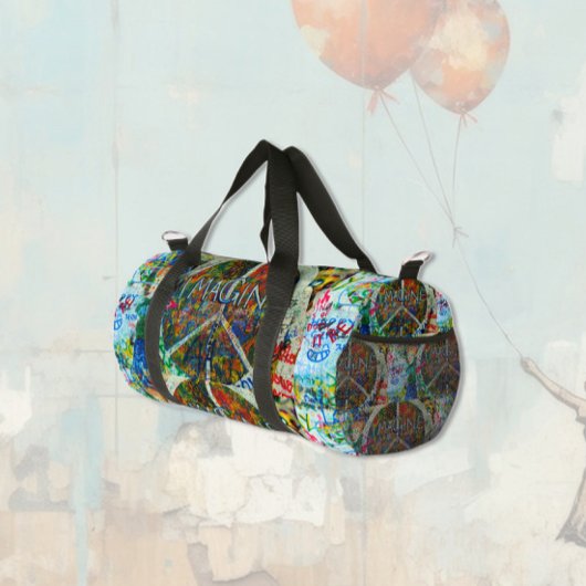 Peace Wall Art Duffle Bag