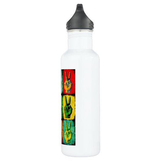 Peace Water Flasche Edelstahlflasche (Rechts)