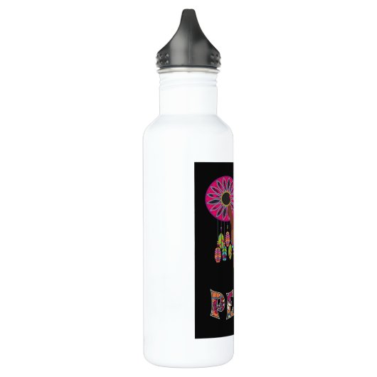 Peace Water Flasche Edelstahlflasche (Links)