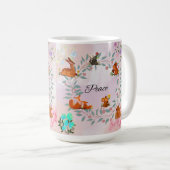 Peace Woodland Kaffeetasse (VorderseiteRechts)