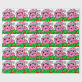 PeaceCat Feiertag Giftwrap Papier Geschenkpapier (Flach)