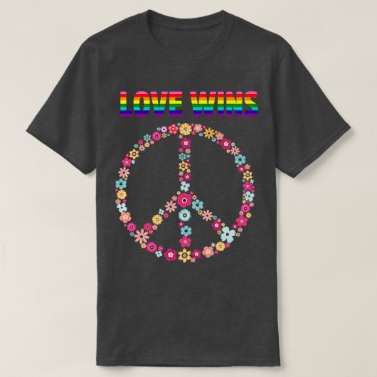 PeaceFlower-Liebe T-Shirt (Design vorne)