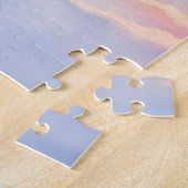 Peaceful Akita on Snow Lantern Path Christmas Dog Puzzle (Seite)