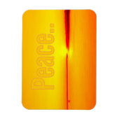 Peaceful Amber Sunset Magnet (Vertikal)