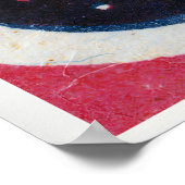 Peaceful Atom Chemistry - Matchbox Print Poster (Ecke)