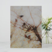 Peaceful Birds Flat Card (Stehend Vorderseite)