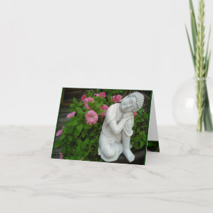 Peaceful Buddha Blank Card Karte