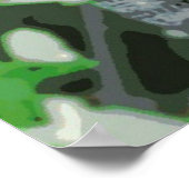 Peaceful Buddha Meditation Poster – Zen Wall Art (Ecke)