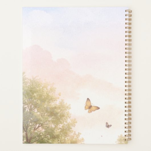 Peaceful Cottage Life Planner Planer (Rückseite)