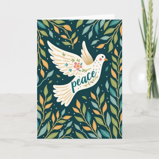 Peaceful Dove Art Card Karte (Vorderseite)