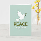 Peaceful Dove Holiday Card Karte (Gelbe Blume)