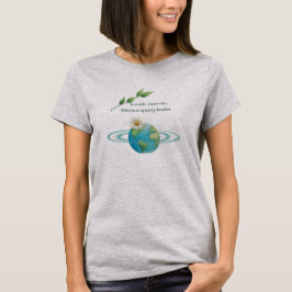 Peaceful Earth Design | Women’s Basic T-Shirt
