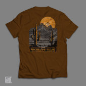 Peaceful Easy Feeling -  Vinyl Desert Sunset Cactu T-Shirt