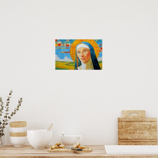 Peaceful Faith Poster (Küche)