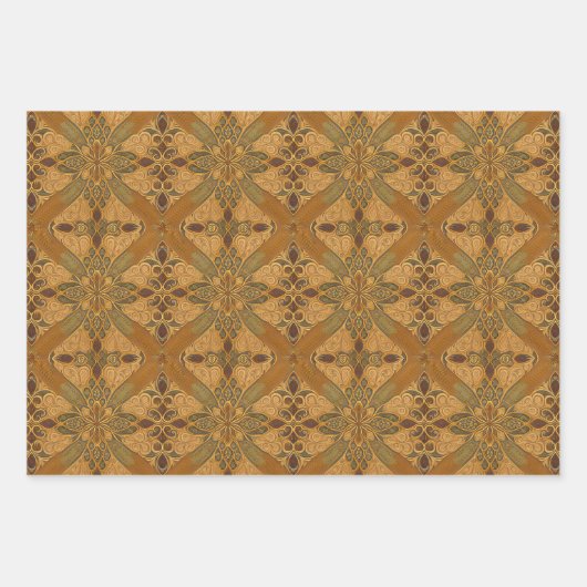 Peaceful Home Geschenkpapier Set (Vorderseite)