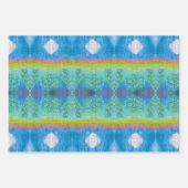 Peaceful, Iridescent, Nature Mosaic Geschenkpapier Set (Vorderseite 3)